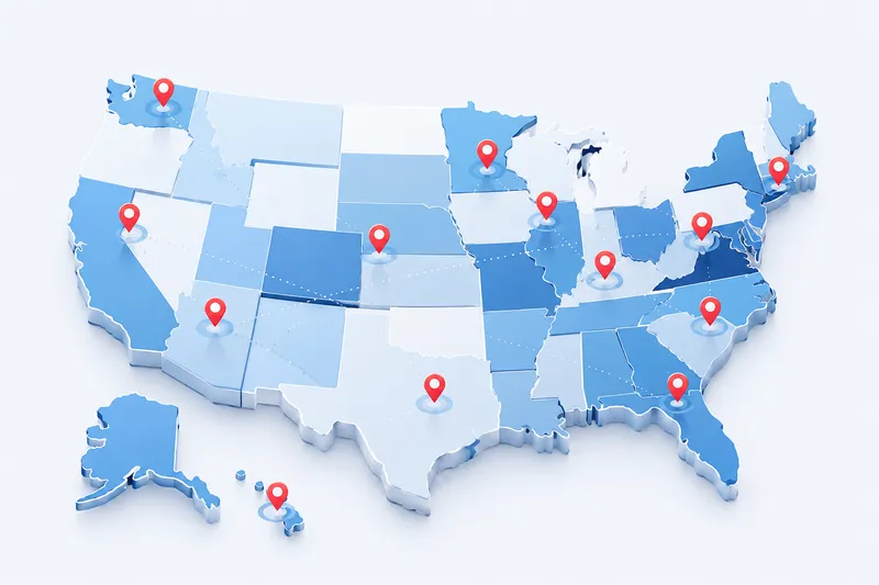 USA Coverage Map — Carriers Across All 50 States